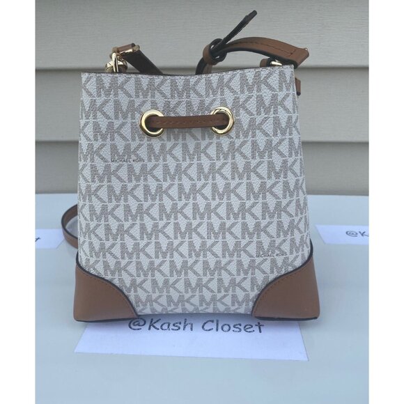 Michael Kors bucket bag mercer gallery xsmall convertible bucket crossbody bag - Picture 5 of 12